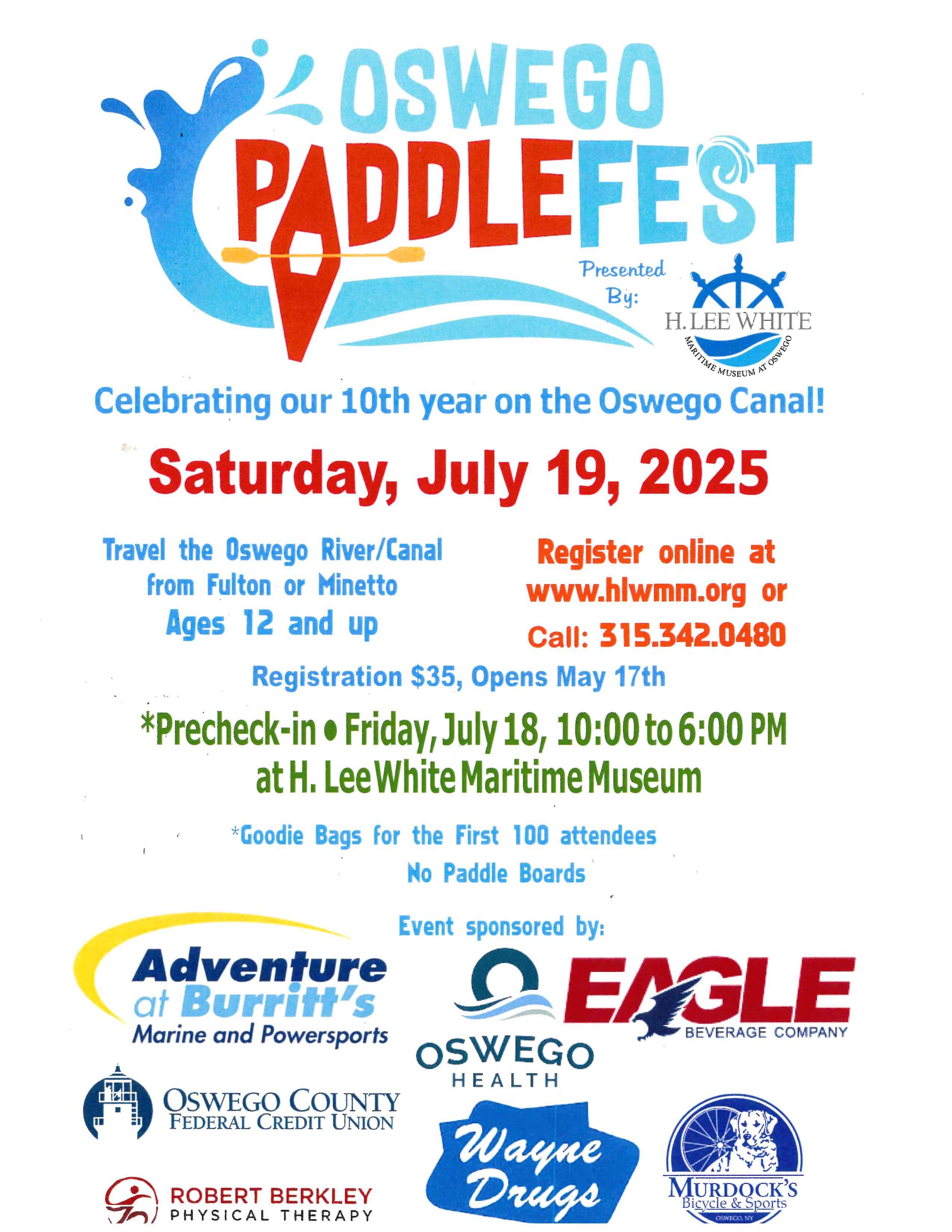 Oswego Paddlefest 2025