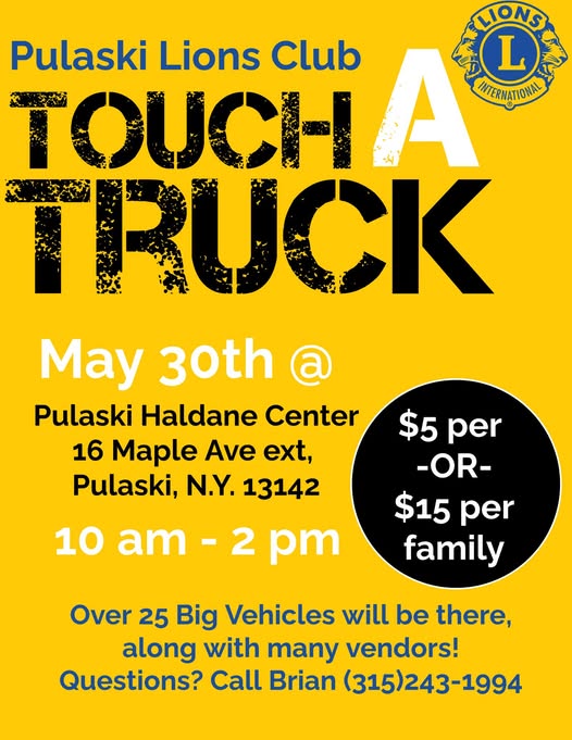 «Touch-A-Truck» от клуба «Pulaski Lions»