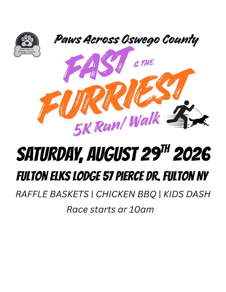 Course/marche « Fast &amp; the Furriest » de 5 km